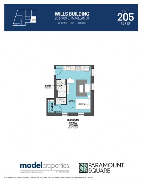 1826 Race Street Studio-1 Bed Apartment for Rent - Photo Gallery 25